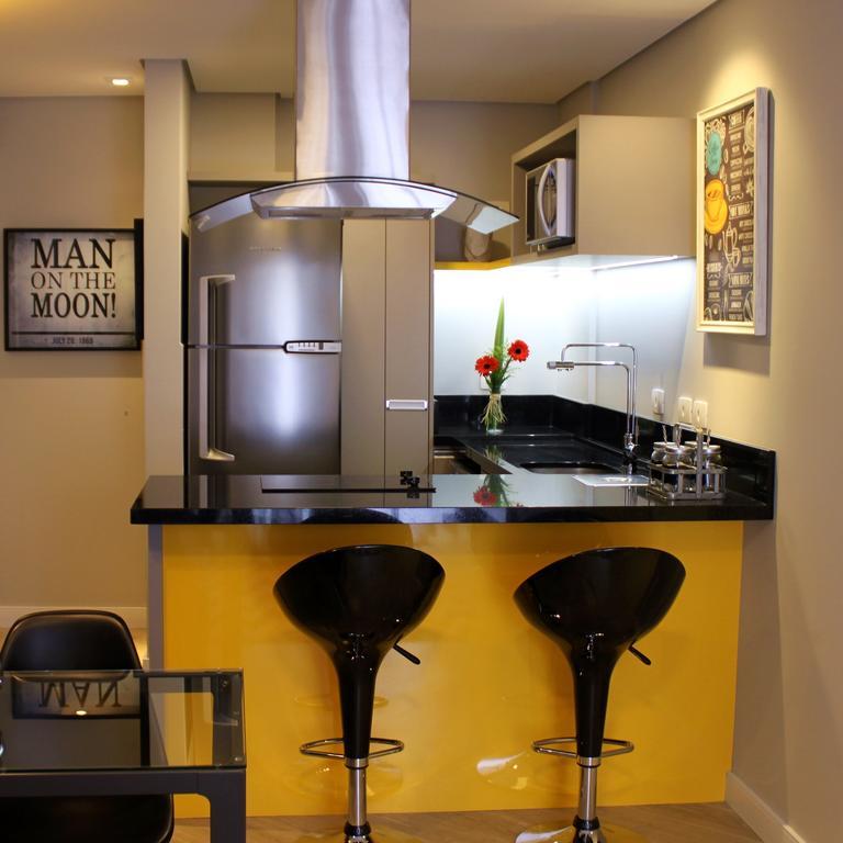 Apto Curitiba Cond. Clube Sky Apartment Bagian luar foto